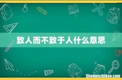 致人而不致于人什么意思