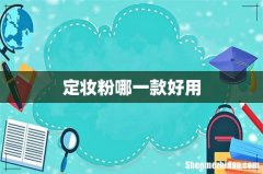 定妆粉哪一款好用