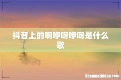 抖音上的啊咿呀咿呀是什么歌