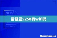诺基亚5250有wifi吗