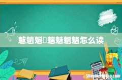 魃魈魁鬾魑魅魍魉怎么读