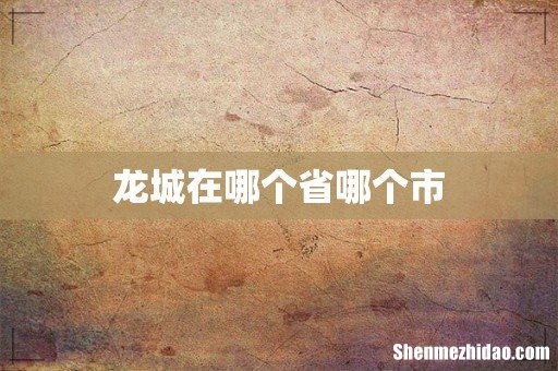 龙城在哪个省哪个市