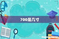 700是几寸