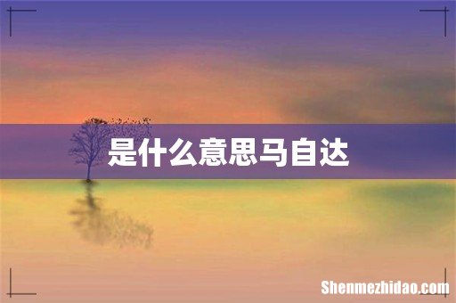 是什么意思马自达