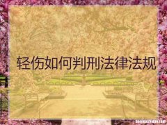 轻重伤怎么判定 轻重伤鉴定标准等级