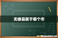 无棣县属于哪个市