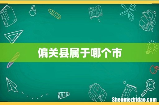 偏关县属于哪个市