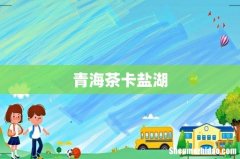 青海茶卡盐湖
