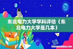 东北电力大学是几本 东北电力大学学科评估