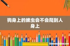 狗身上的蜱虫会不会爬到人身上
