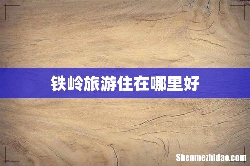 铁岭旅游住在哪里好