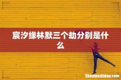宸汐缘林默三个劫分别是什么