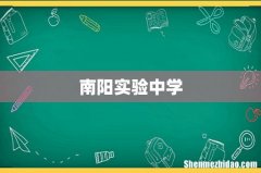 南阳实验中学