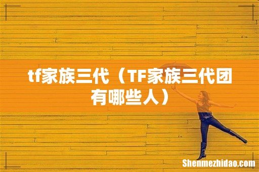 TF家族三代团有哪些人 tf家族三代