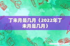 2022年丁未月是几月 丁未月是几月