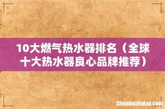 全球十大热水器良心品牌推荐 10大燃气热水器排名