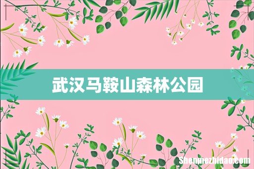 武汉马鞍山森林公园