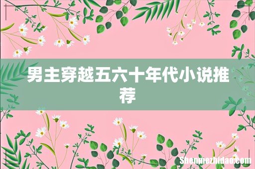 男主穿越五六十年代小说推荐