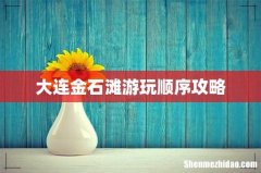 大连金石滩游玩顺序攻略