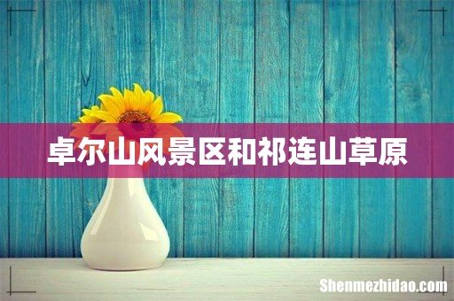 卓尔山风景区和祁连山草原