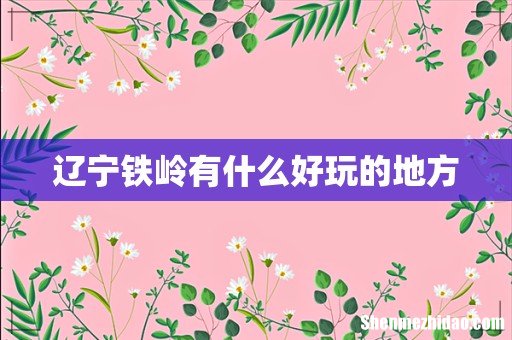 辽宁铁岭有什么好玩的地方