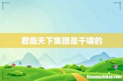 君临天下集团是干嘛的