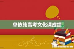 单依纯高考文化课成绩