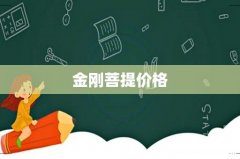 金刚菩提价格