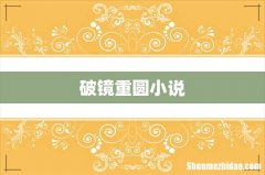破镜重圆小说