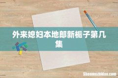 外来媳妇本地郎新栀子第几集
