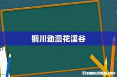 铜川动漫花溪谷