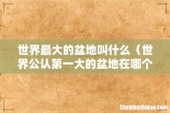 世界公认第一大的盆地在哪个大洲 世界最大的盆地叫什么