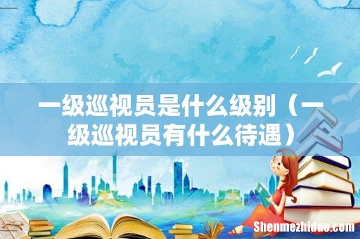 一级巡视员有什么待遇 一级巡视员是什么级别