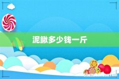 泥鳅多少钱一斤