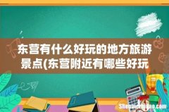 东营附近有哪些好玩的地方 东营有什么好玩的地方旅游景点