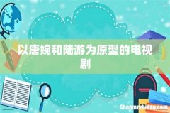 以唐婉和陆游为原型的电视剧