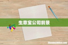 生意宝公司前景