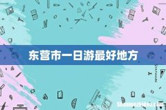 东营市一日游最好地方