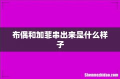 布偶和加菲串出来是什么样子