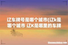 辽k是哪个城市 辽K是哪里的车牌 辽车牌号是哪个城市