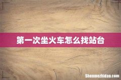 第一次坐火车怎么找站台