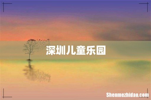 深圳儿童乐园
