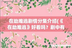 《在劫难逃》好看吗？剧中有哪些令人称叹的细节？ 在劫难逃剧情分集介绍