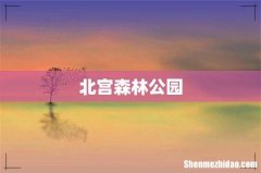 北宫森林公园