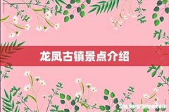 龙凤古镇景点介绍