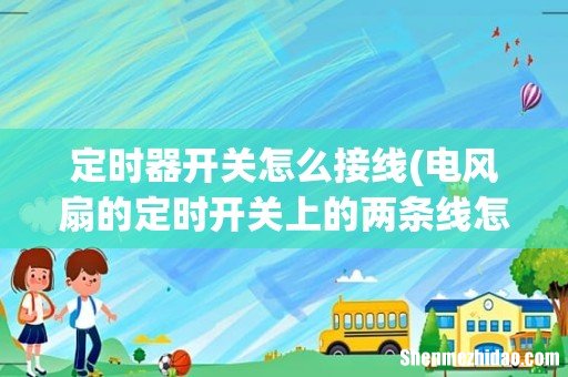 电风扇的定时开关上的两条线怎么接啊 定时器开关怎么接线