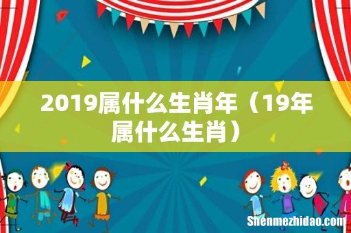 19年属什么生肖 2019属什么生肖年