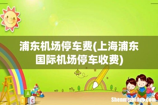 上海浦东国际机场停车收费 浦东机场停车费