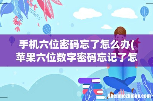 苹果六位数字密码忘记了怎么办啊? 手机六位密码忘了怎么办