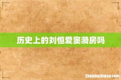 历史上的刘恒爱窦漪房吗